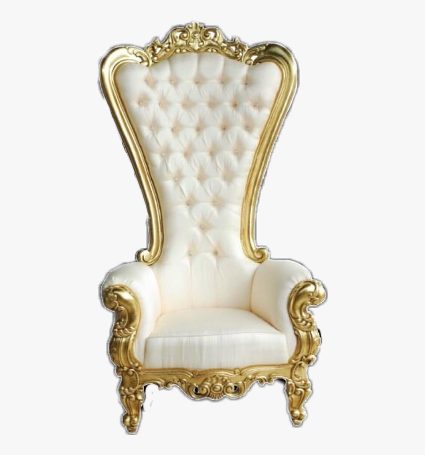 Golden Royal Chair Png