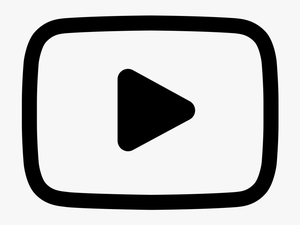Youtube Black Icon Png Image Free Download Searchpng - Youtube White Icon Png