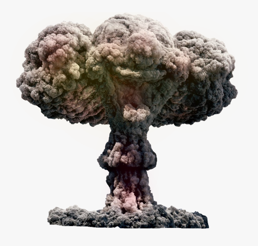 Nuclear Explosion Png - Nuke Mushroom Cloud Png