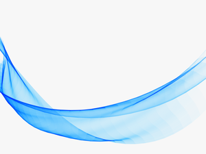 Line Wave Png - Transparent Blue Background Png