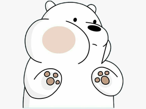 #webarebears #ursopolar #ursosemcurso #icebear #cn - We Bare Bears Ice Bear Sticker