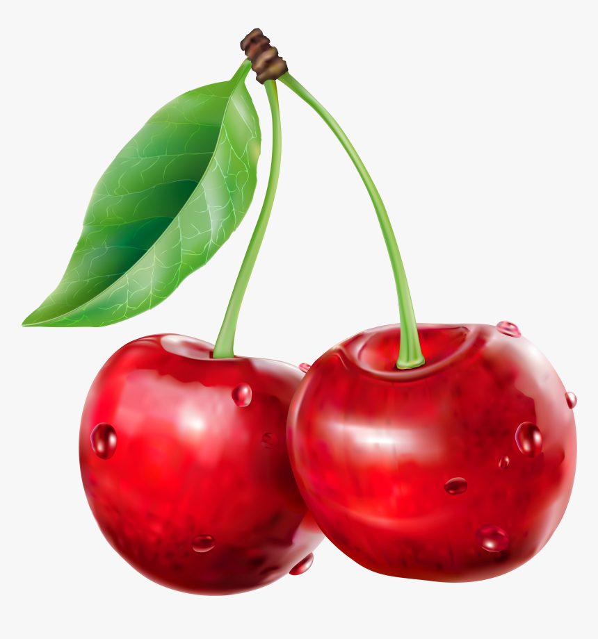 Clip Art Red Cherry Clipart - Cherry Png