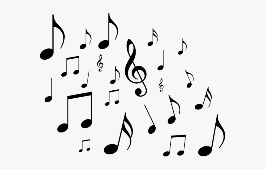 Musical Note Clip Art - Transparent Background Music Notes Clipart