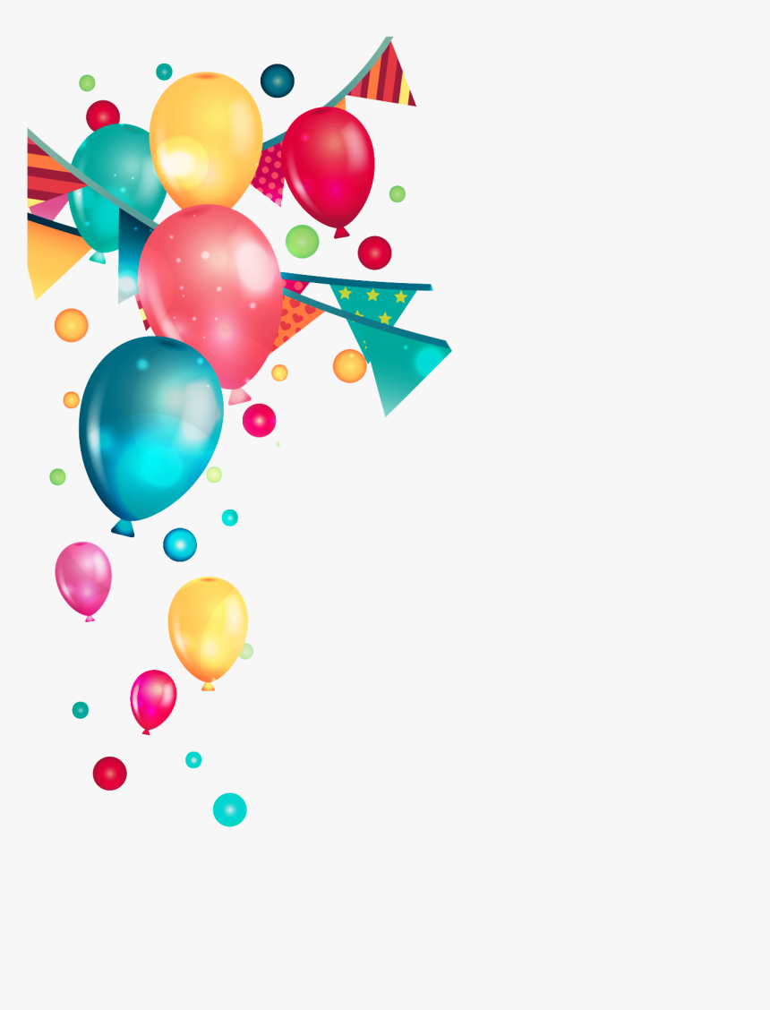 Transparent Birthday Balloons Cl