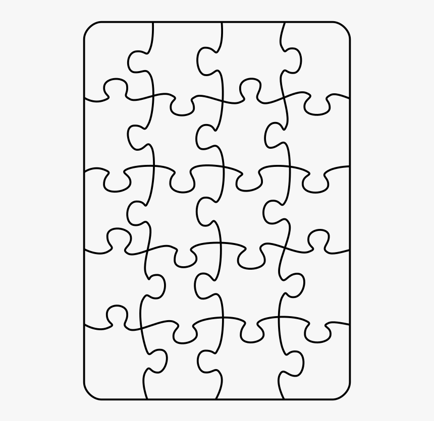 Jigsaw Puzzles Template Puzzle Video Game - Puzzle 20 Pieces Png