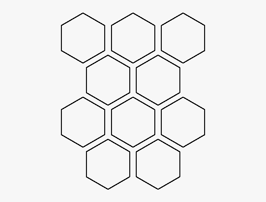 Hexagon Patterns Png - Printable