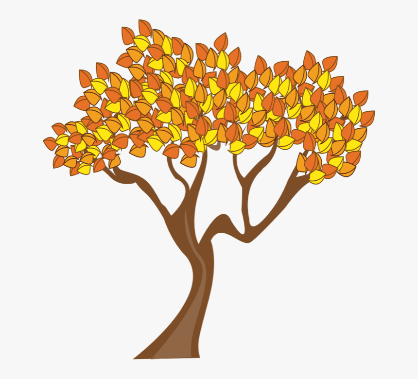 Tree In Autumn Clipart