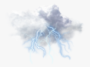 Storm Cloud Png - Clouds With Thunder Png