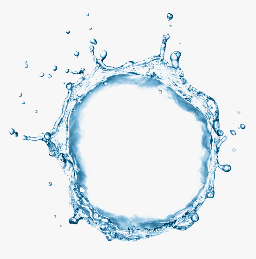 Circular Water Ripples Png Download - Circle Water Splash Png