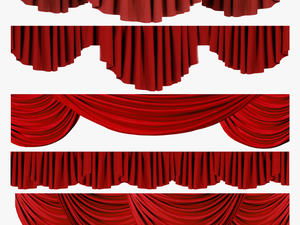 Red Stage Curtains Png