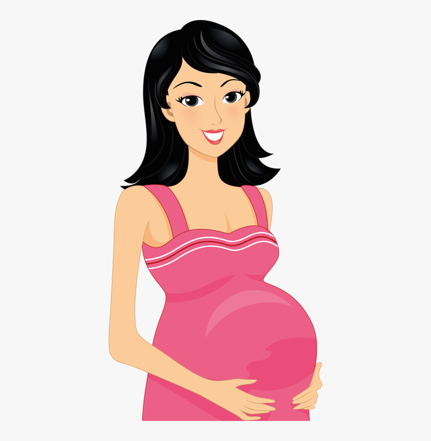 Pregnant Women Cartoon 