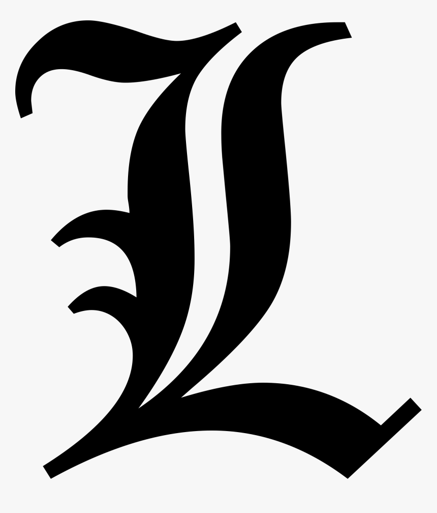 L - Logo L Death Note Png