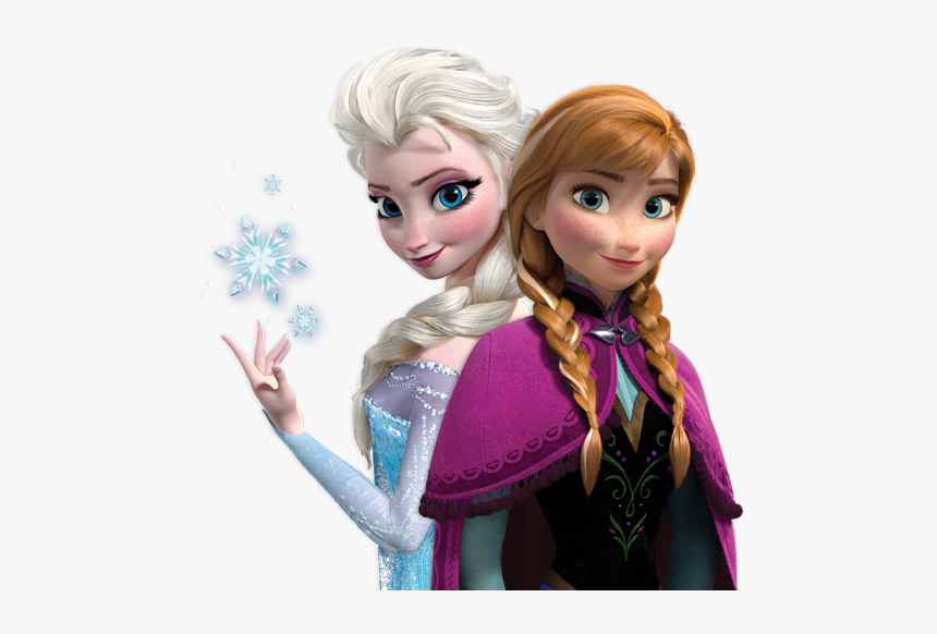 Frozen Elsa Olaf Anna Free Hd Image Clipart - Elsa And Anna Frozen Png