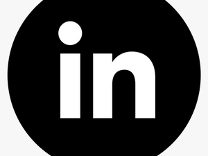 Linkedin Black Icon Png Image Free Download Searchpng - Icon Social Media Linkedin Png