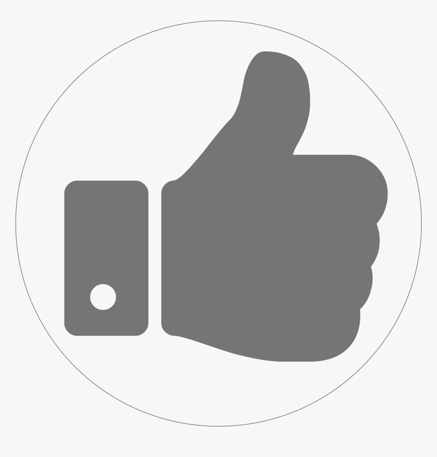 Youtube Thumbs Up Icon Png 