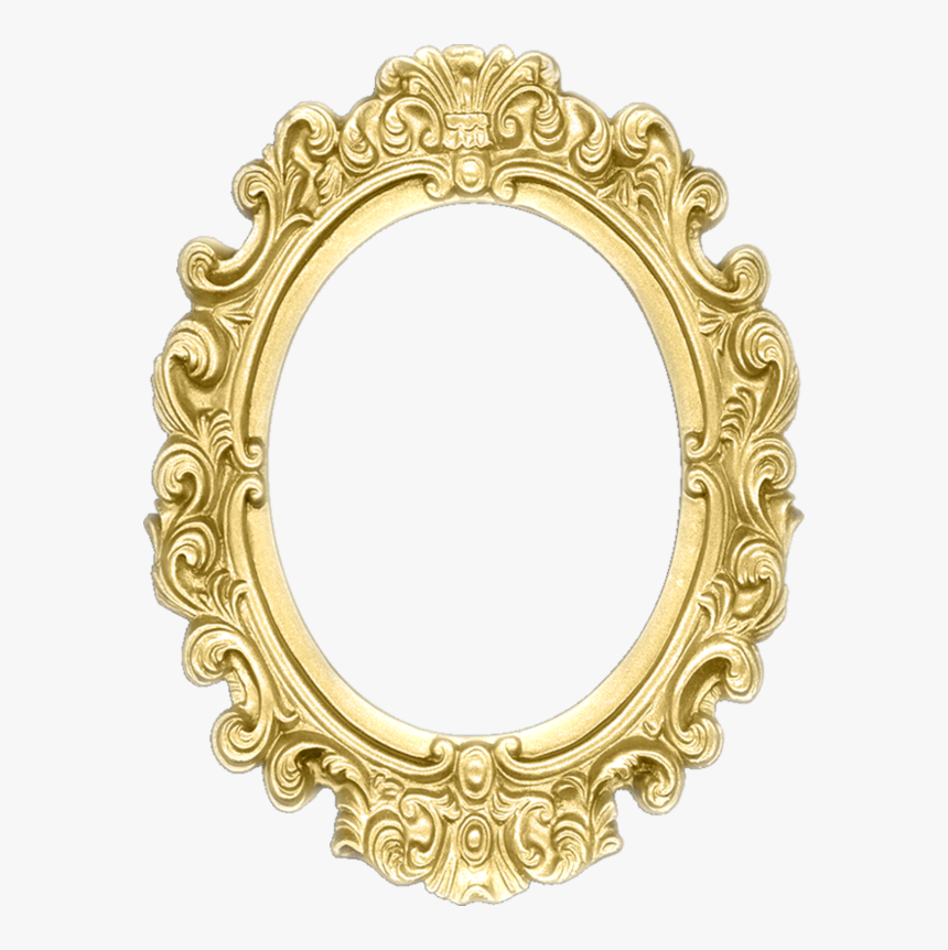 Mirror Clipart Printable Hand - Gold Mirror Frame Png