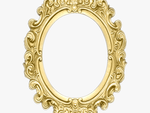 Mirror Clipart Printable Hand - Gold Mirror Frame Png