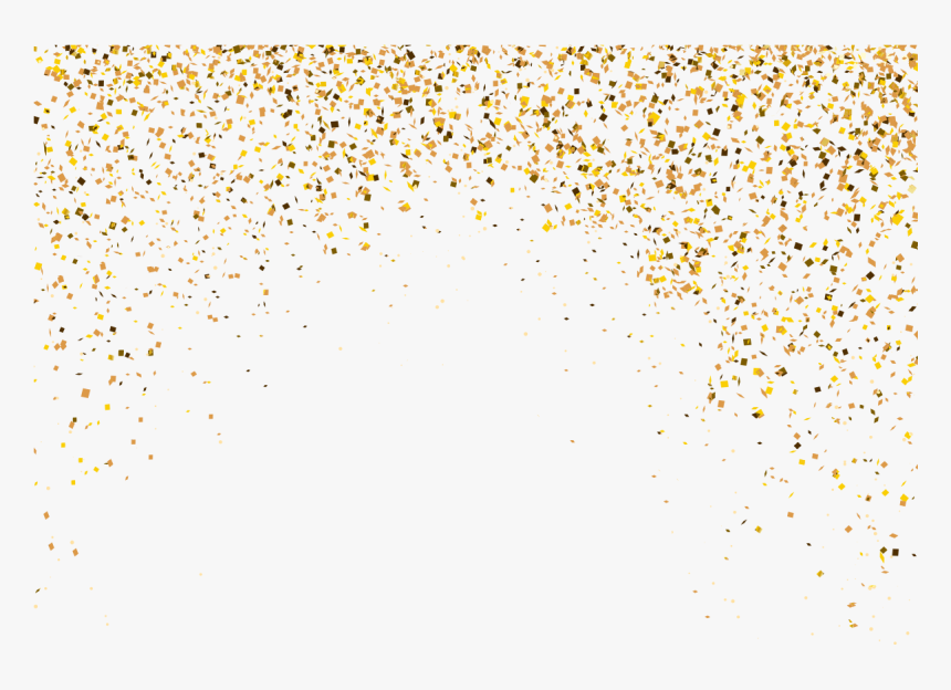 Explosion Particle Irregular Background - Gold Particle Png