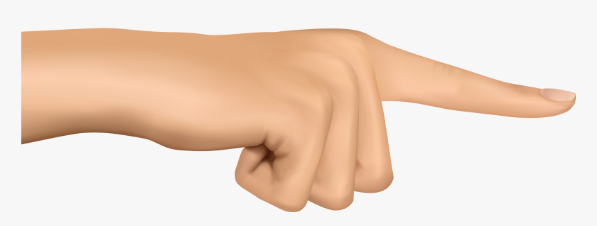 Hand Pointing - Pointing Finger Png