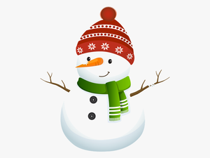 Snowman Cute Snowman Clipart Black And White Resurrection - Snowman Png Clipart