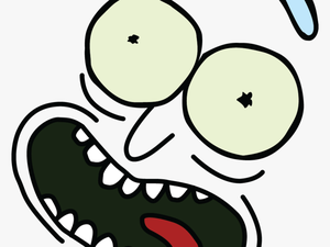 Pickle Rick Face Png