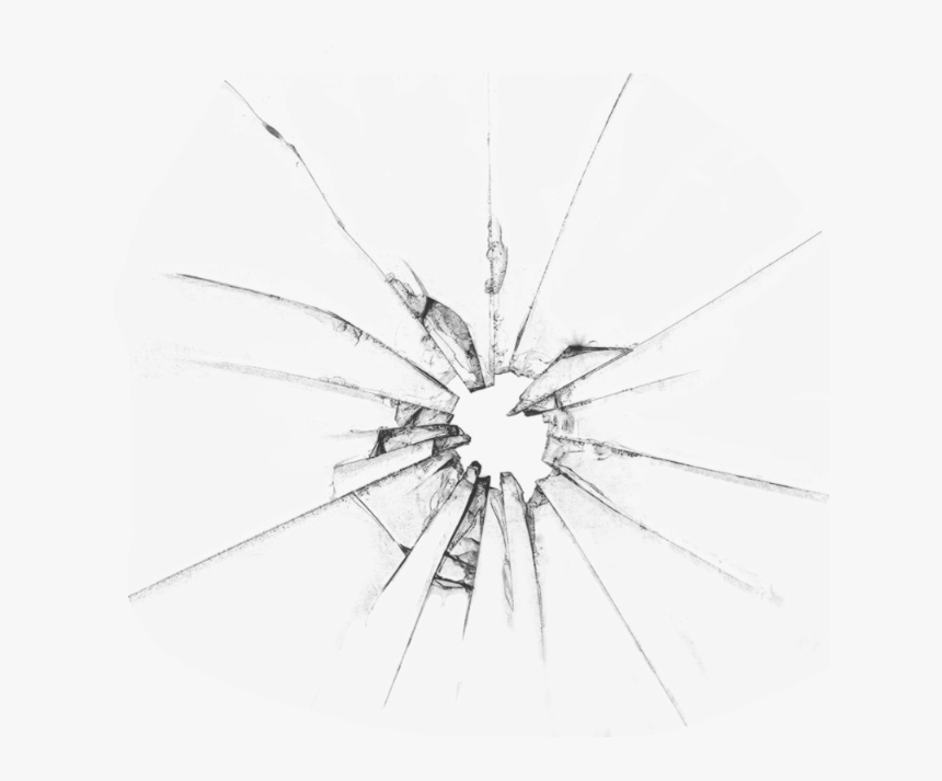 #brokenglass #cracks #overlay #cracks #overlay #cracked - Bullet Hole In Glass Png