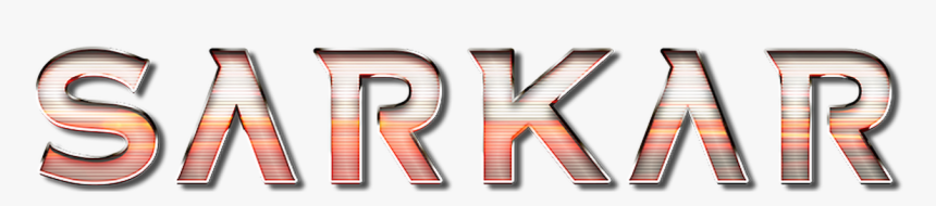 Sarkar Movie Name Logo