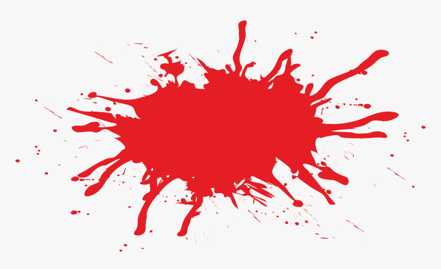 Blood Splatter Film - Cartoon Blood Splash Vector Png