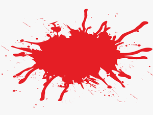 Blood Splatter Film - Cartoon Blood Splash Vector Png