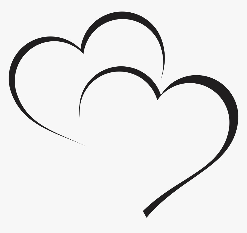 Heart Vector Png - Outline Trans