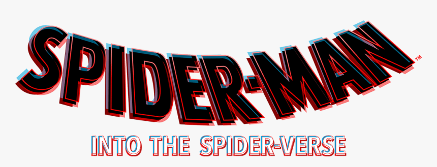 0mwrwiu - Spider Man Into The Spider Verse Title Png