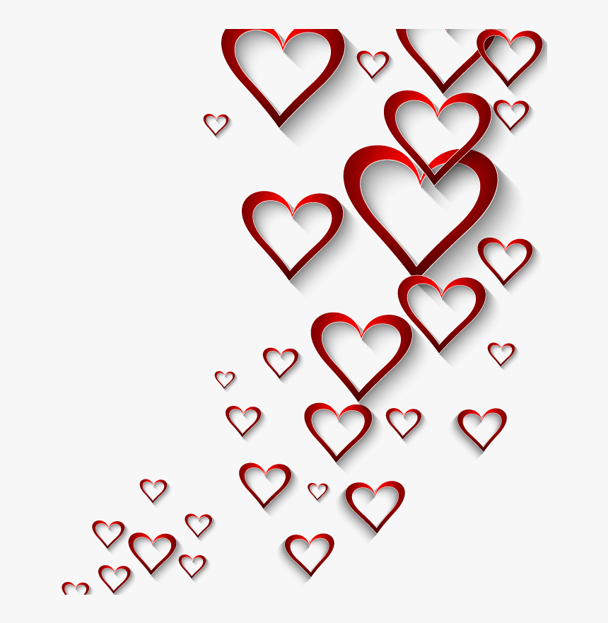 Valentines Day Heart Wallpaper - Love Heart Background Png