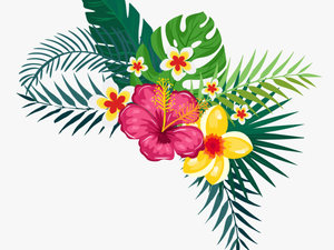 #tropical #summertime #summerfun #palm #tree #palmera - Watercolor Flower Background Hd