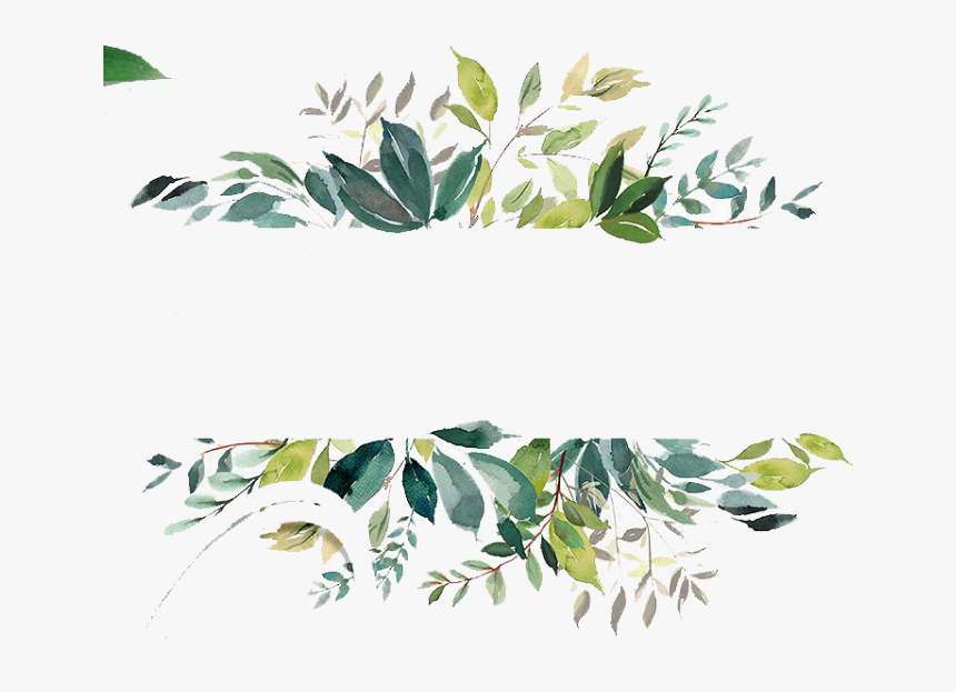 Fall Leaves Banner Png - Watercolor Leaves Png Free