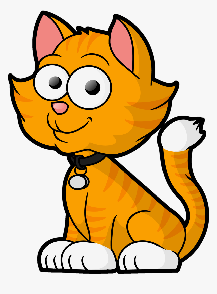 Cartoon Cat Png Clip Art - Cartoon Cat Clipart