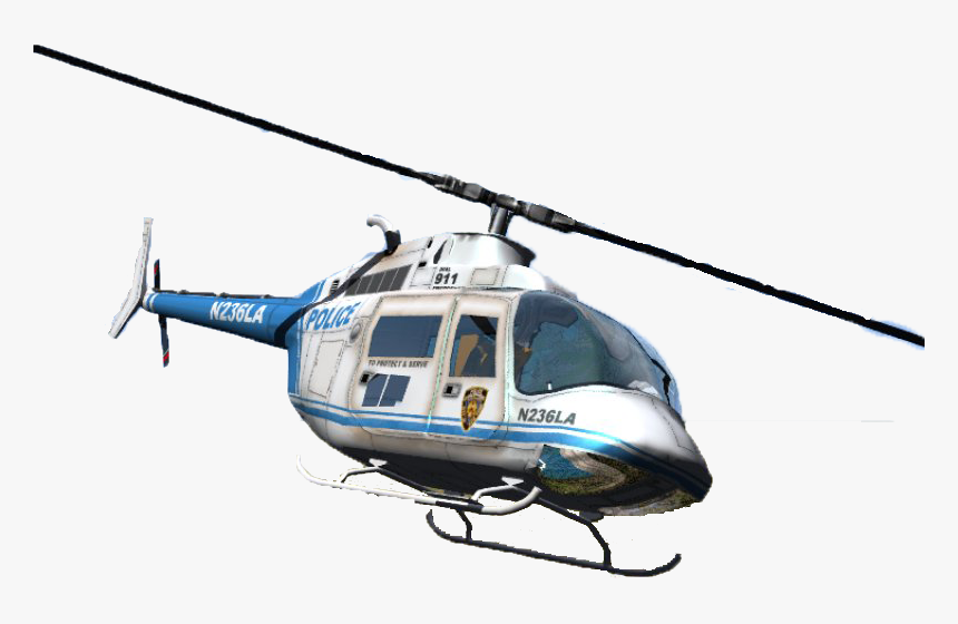 Transparent Police Helicopter Pn