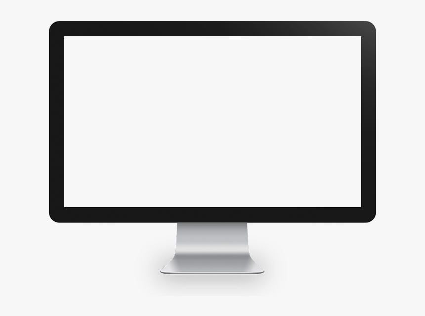 Transparent Computer Monitor Png - Desktop Png