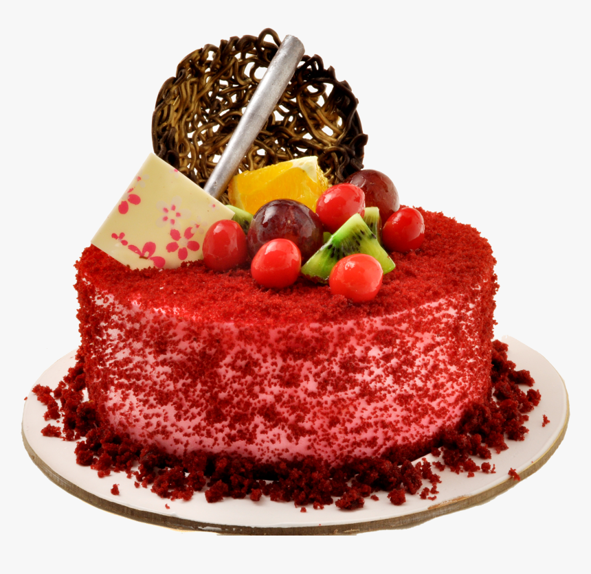 Transparent Red Velvet Cake Png 