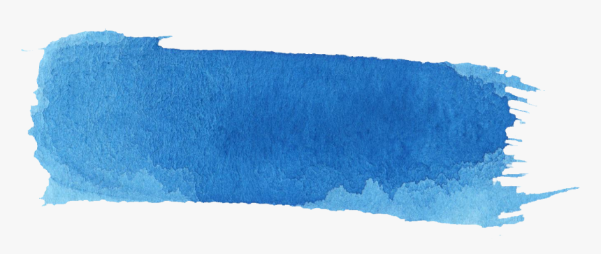 Blue Paint Stroke Png - Transpar