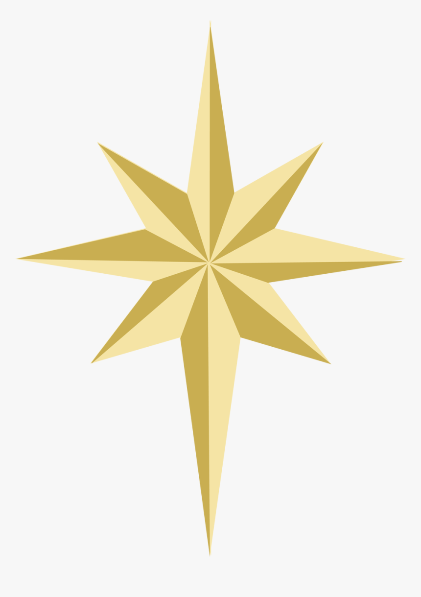 Svg Star Christmas - Gold Christmas Star Clipart