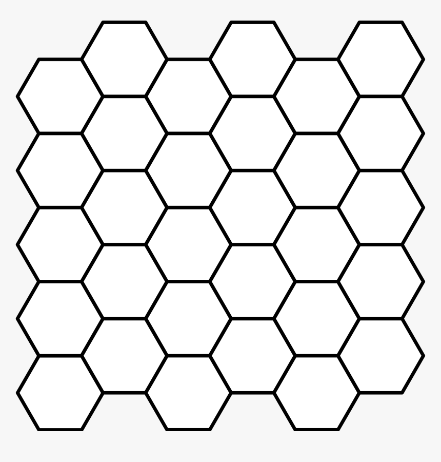 Svg - - Grid Hexagon Texture Png