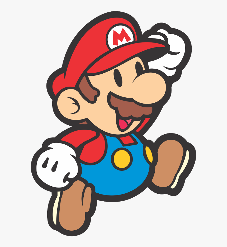 Super Mario Bros Vector - Paper 