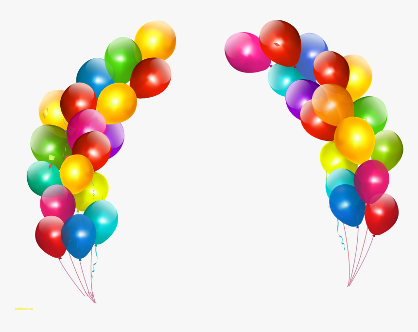 Balloon Birthday Party Clip Art - Birthday Balloons Hd Png
