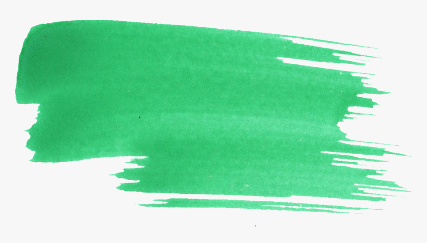 Green Brush Stroke Png - Brush Stroke Paint Png