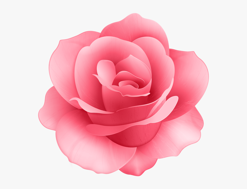 Rose Flower Clip Art Image - Tra