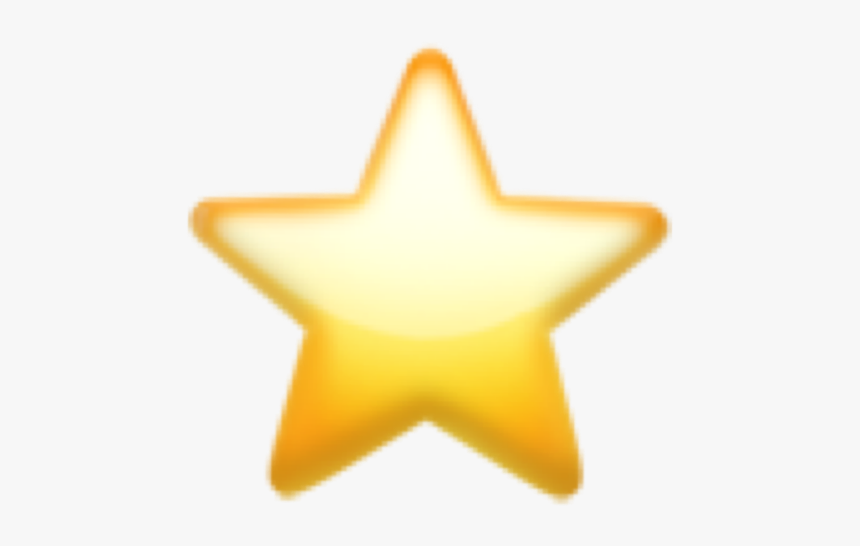 Star Iphone Emoji Emojis - Star Emoji Transparent Background