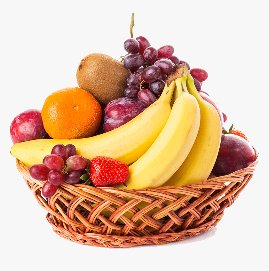Fruits In Basket Png