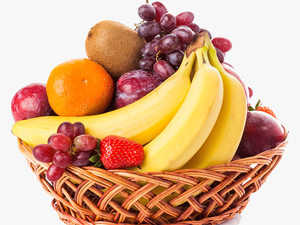 Fruits In Basket Png