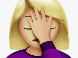 Facepalm Woman Emoji