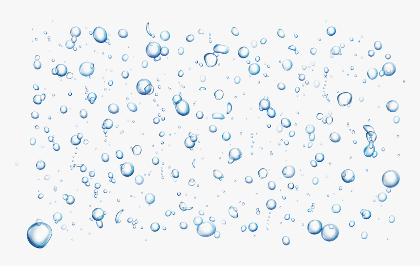 Fresh Water Drops Png Download - Blue Water Drops Png